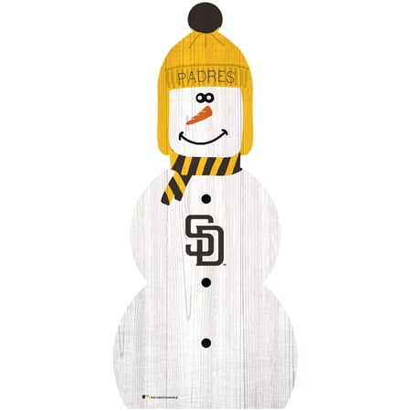 San Diego Padres 31 Snowman Leaner