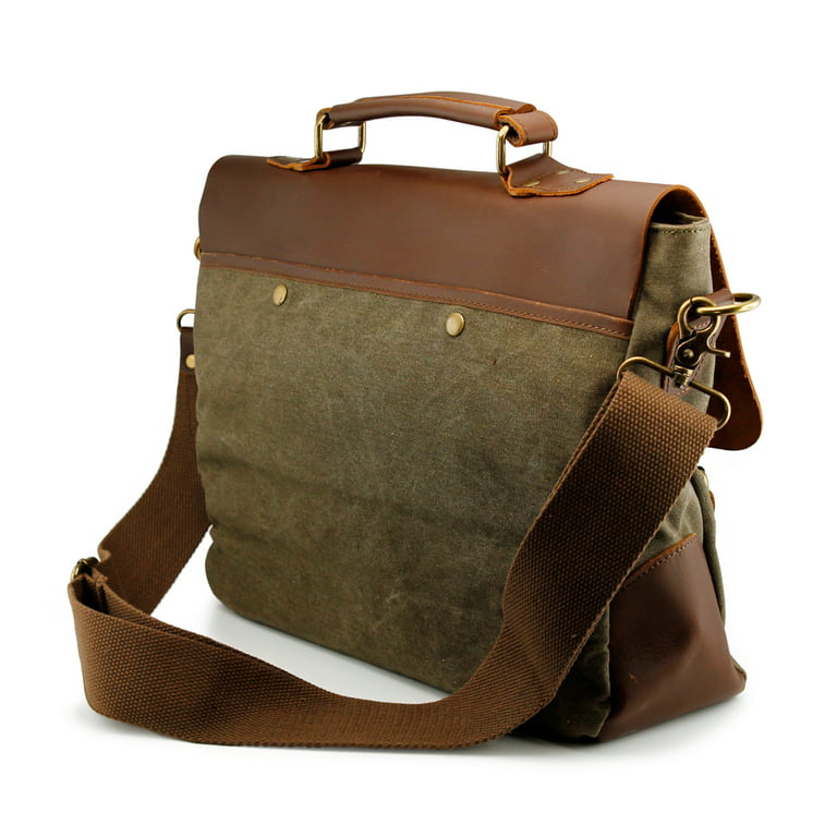 Handmade Leather Duffle Bag, Military/Army Duffle Bag