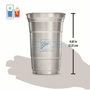 Ball Aluminum Cup, Disposable Recyclable Cold-Drink Cups, 9 oz. Cups, 24 Count