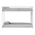 thumbnail image 5 of Furniture of America Franz Kids Twin Over Twin Metal Mattress Ready Bunk Bed, White, 5 of 6