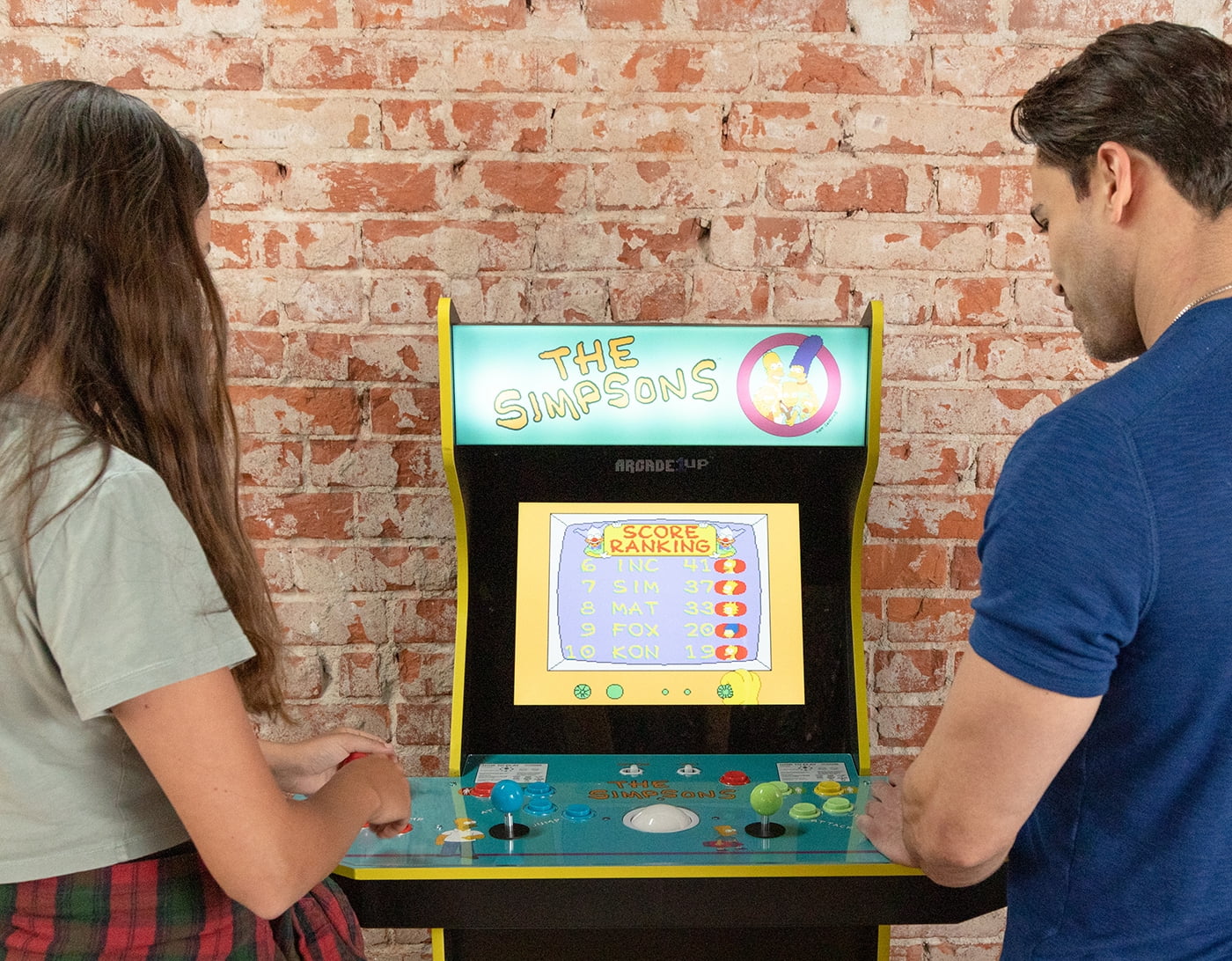 Arcade1Up, The Simpsons Arcade With Riser