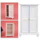 thumbnail image 5 of Armario de Ropa ANGGREK 1:12 de Madera Blanco para Casa de Muñecas, 5 of 8