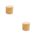 thumbnail image 2 of Inteprter Paquete de 10 posavasos de corcho autoadhesivos redondos de madera para dormitorio, taza de agua, puerta, armario, alfombrillas para 90x1mm 2Conjunto, 2 of 6