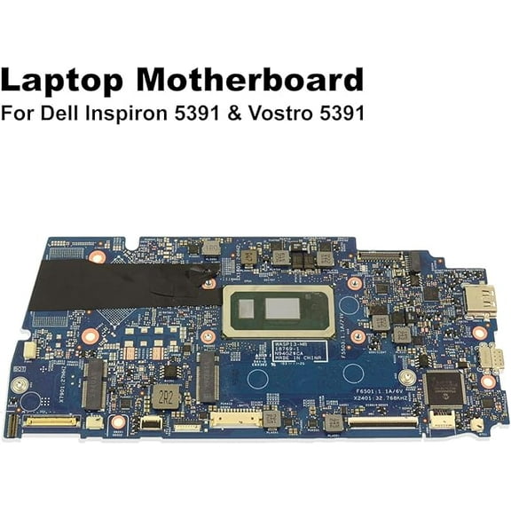 Dell Inspiron 5391 Laptop Motherboard | Intel Core i5-10210U 1.6GHz | On-Board 8 GB LPDDR3 | 8769-1 X2401 5V5NC 05V5NC