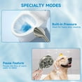 thumbnail image 4 of Filtered Shower Heads With Handheld Spray Combo, High Pressure 6" Rain Showerhead & 5" Handheld Dual Shower Head with Filters, Double Shower Heads Set for Hard Water, 69" Shower Hose, 4 of 11