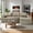 Camel, variant on Vanress 96 Inch Modular Sectional Couches for Living Room, Modern Boneless Sofa, Upholstered Deep Seat Cloud Couch, Corduroy Comfy L-Shape Sofas Couches, No Assembly, Black (Left Facing Chaise)