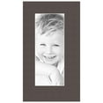 thumbnail image 2 of ArtToFrames 8x14" Chestnut Custom Mat for Picture Frame with Opening for 4x10" Photos. Mat Only, Frame Not Included (MAT-138), 2 of 5