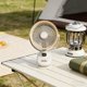 thumbnail image 2 of Mini Charging Lighting Air Circulation Fan Portable Wall-mounted Desktop Fan 10000ma, 2 of 8