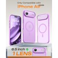 thumbnail image 2 of Funda de teléfono TOCOL para iPhone 17 Air de 6.5 pulgadas con anillo magnético, 2 of 7