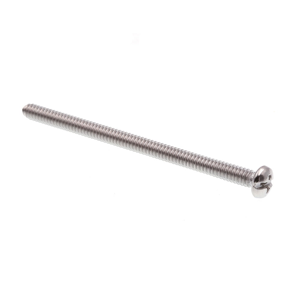M3 x 25mm Slotted Cheese Head Machine Screws Stainless Steel 10 Pack 