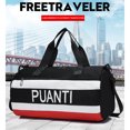 thumbnail image 2 of Fitness Bag Oxford Bolsas de gimnasio portátiles de gran capacidad para hombres y mujeres, color negro FLhrweasw Nuevo, 2 of 9
