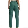 thumbnail image 5 of Akmaiox Cargo Pants for Women,Button Zip High Waist Business Casual Work Pants with Pockets,Lightweight Slim Outdoor Climbing Hiking Pants S-2XL, 5 of 8