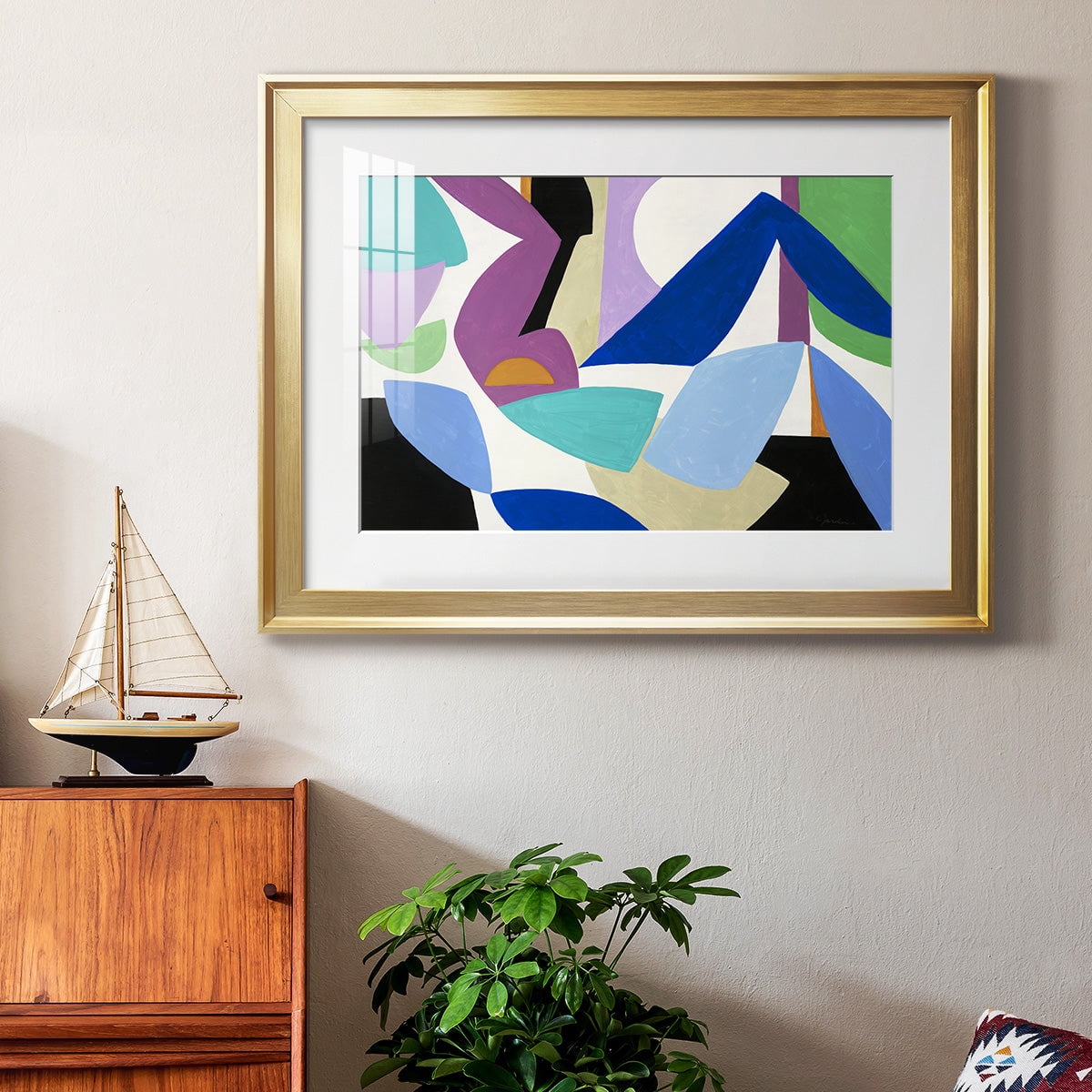 Ode to Matisse I Premium Framed Print - Ready to Hang