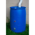 thumbnail image 4 of Good Ideas Big Blue 55 Gallon Recycled Plastic Rainwater Collection Barrel Drum, 4 of 6