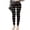 Black, variant on ZHOUCHANKIDS Women's Thermal Long Johns Underwear Pants, Lined Leggings, Winter Compression Tights Navy XXXL