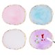 thumbnail image 1 of Paleta de arte de uñas de piedra de resina de 4 piezas, paleta cosmética de esmalte de uñas Placa de mezcla de pigmento de borde dorado, 1 of 5