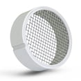 thumbnail image 1 of Bouchon de Raccordement en Maille PVC, Bouchon de Ventilation pour Fourneau et Toit, Bouchon de Tuyau d'Échappement Rond en Fil d'Acier Inoxydable Diamètre Intérieur 6 Pouces & Extérieur 6.62 Pouces, 1 of 10