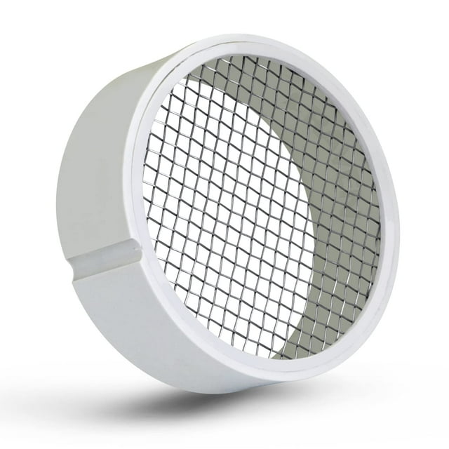 Bouchon de Raccordement en Maille PVC, Bouchon de Ventilation pour Fourneau et Toit, Bouchon de Tuyau d'Échappement Rond en Fil d'Acier Inoxydable Diamètre Intérieur 6 Pouces & Extérieur 6.62 Pouces