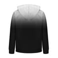 thumbnail image 4 of Hoodies For Men Sevevn Men's Fashion Hoodie Long Sleeve Gradient Printing Hooded Sweatshirts With Pocket, 4 of 5
