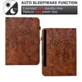 thumbnail image 2 of FOXDOCK Tablet Case for Samsung Galaxy Tab S9 FE with Card Slots, Auto Sleep/Wake, Stand Function, Full Protection Floral Folio Cover, 2 of 6
