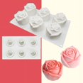 thumbnail image 5 of Molde de silicona con forma de rosa para el día de San Valentín, molde para whisky, hockey sobre hielo, molde para velas hecho a mano, molde para jabón DIY, 5 of 5