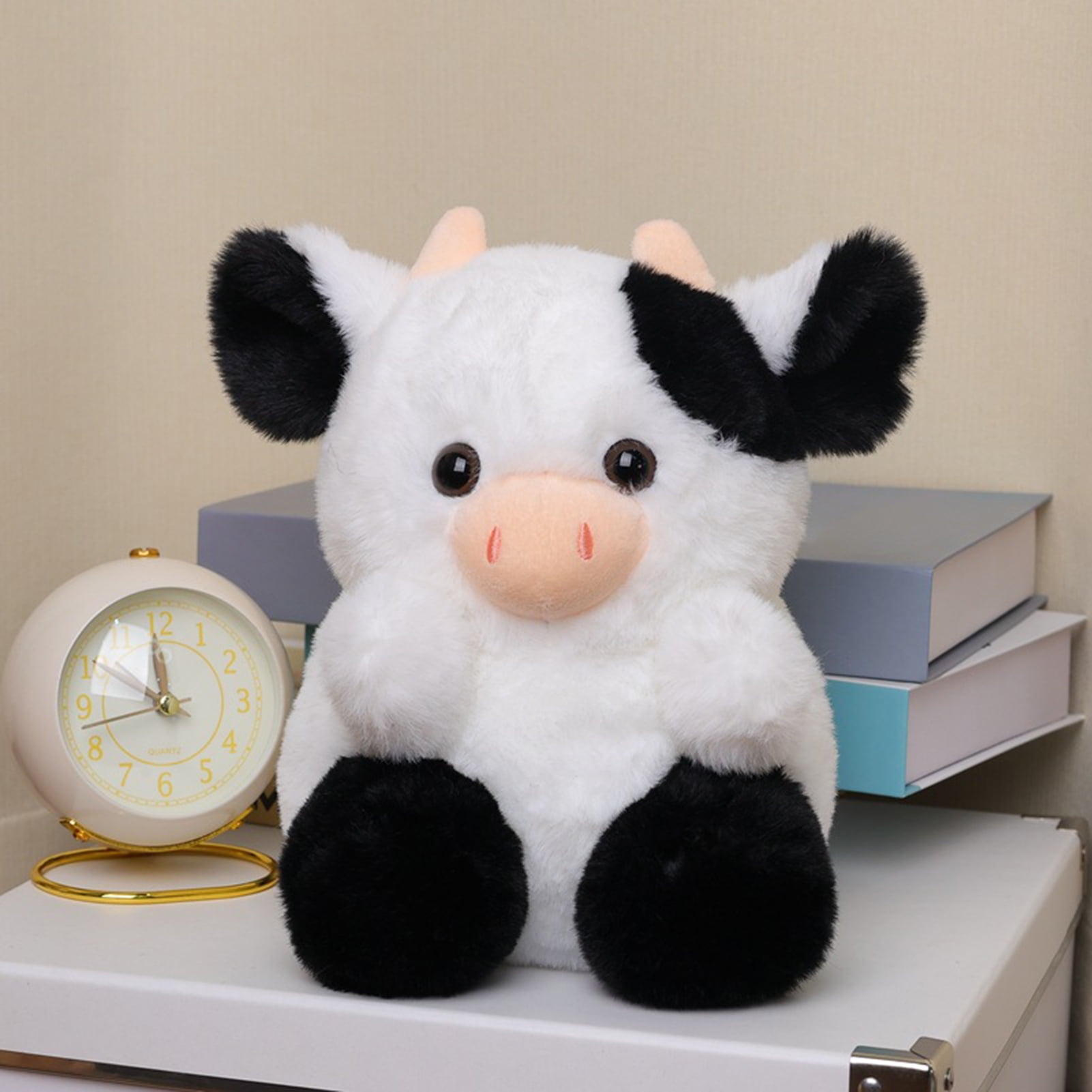 75-100CM Cute 3D Hat Cow Avocado Stuffed Plush Toy Soft Baby Doll