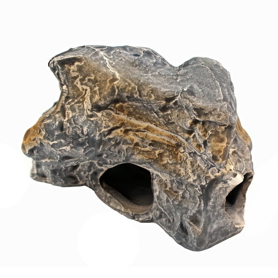 Fish Tank Cichlid Stones Ceramic Caves Aquarium Rock Decor for Shrimp Breeding