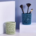 thumbnail image 3 of 1 st pennhållare, pennburk, unik blomma ihålig pennhållare enkel kreativ multifunktionell sminkborste förvaringshink, 3 of 5