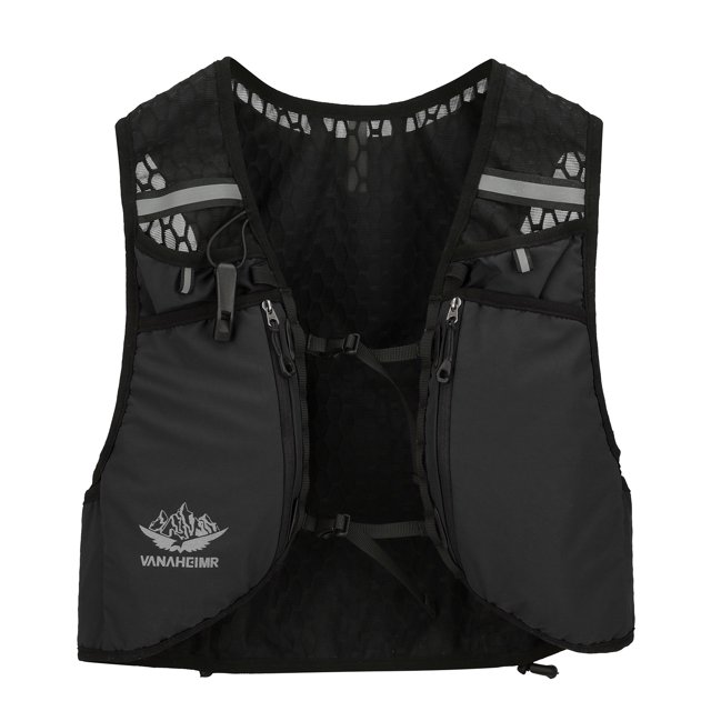 Bag Vanheimr Vest de Hidratación Con Bolsillo de Teléfono y Coreas Ajustables Vest de Universal para Mujeres y Hombres Escalando Accesorios para Montar en Senderismo