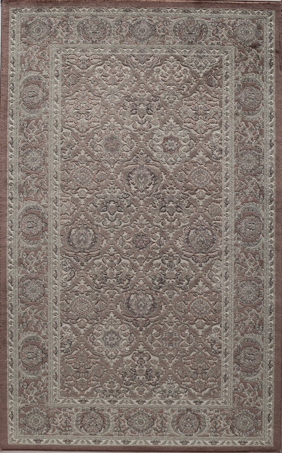 Rugs America Riviera 2'7" x 4'11" Rug in Rust