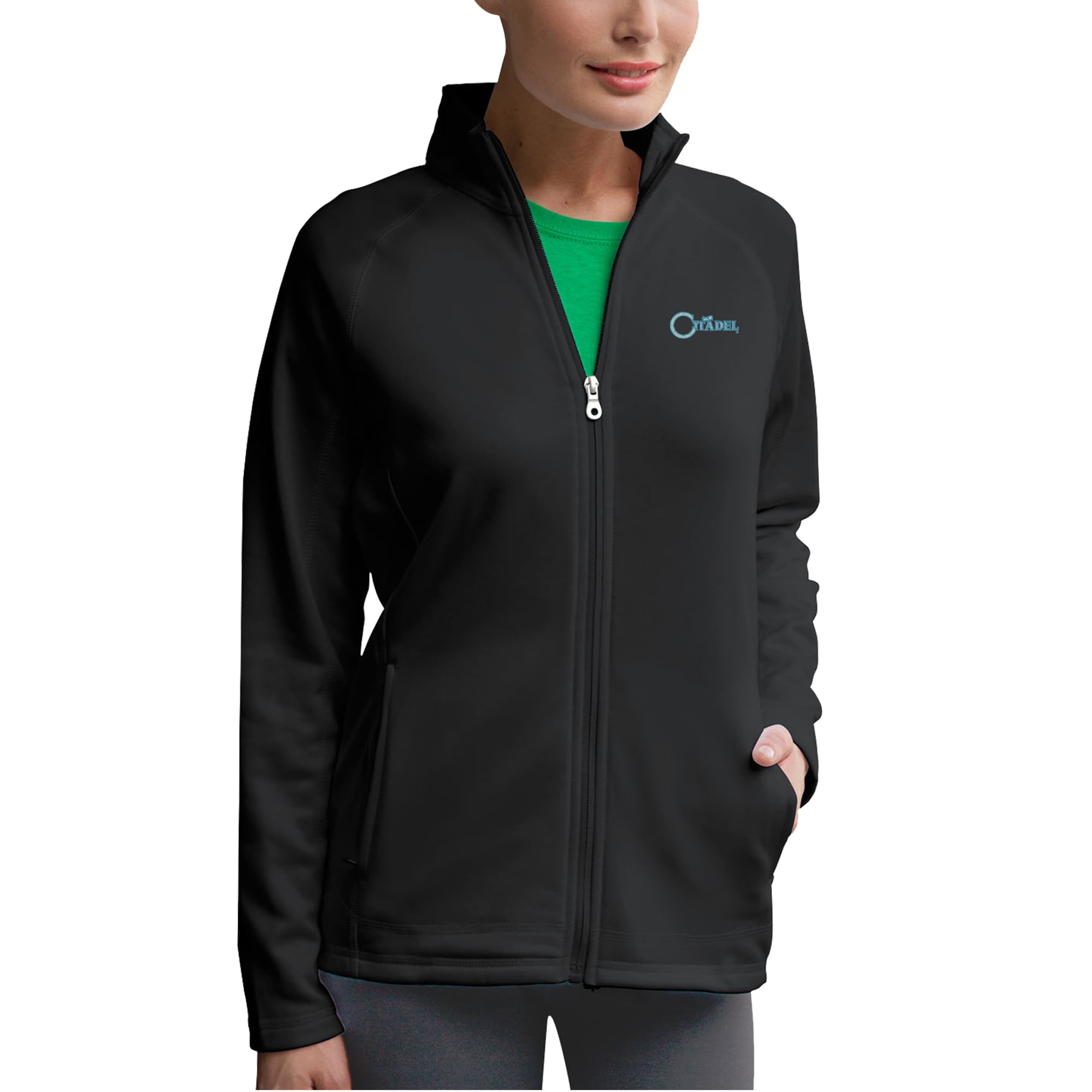 micro fleece women's full zip