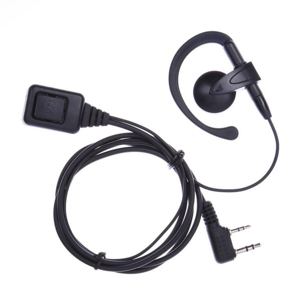 Auricular Con Micrófono PTT 2 Pines para Radio Puxing Wouxun
