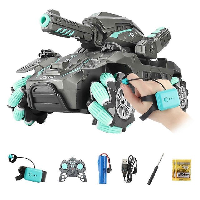 Yellow Green Car Toys Armored Vehicle Water Bomb Plastic Rechargeable Battery