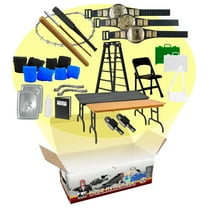 30 Piece MASSIVE Wrestling Figure Accessory Pack for WWE & AEW Wrestling Action Figures