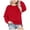 Red, variant on Wonitaaizi Girls Sweatshirts Pockets Teens Sweatshirt Long Sleeve Crewneck Pullover Tops Fall (11-12 Years,Red)