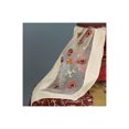 thumbnail image 1 of Saro Crewel Work Embroidered Table Topper, 1 of 2
