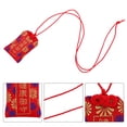 thumbnail image 4 of 1pc Japanese Red Protective Omamori Charm for Friends Families, 4 of 6