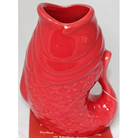 Bistro Brights Glugging Cod Creamer Red Walmart Com Walmart Com