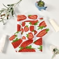 thumbnail image 6 of Coolnut Towel Set of 3, Fresh Strawberry 1 Bath Towel, 1 Towel, 1 Small Square Towel, Strong Soft and Compact Absorbent Yoga Gym Hotel Excellent Choice. Washcloth Gift, 6 of 7