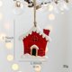 thumbnail image 3 of Figuras retro navideñas, adorno de Papá Noel, muñeco de nieve, trineo, árbol, decoración de resina para jardín de hadas, casa de muñecas, decoración del hogar, 3 of 5