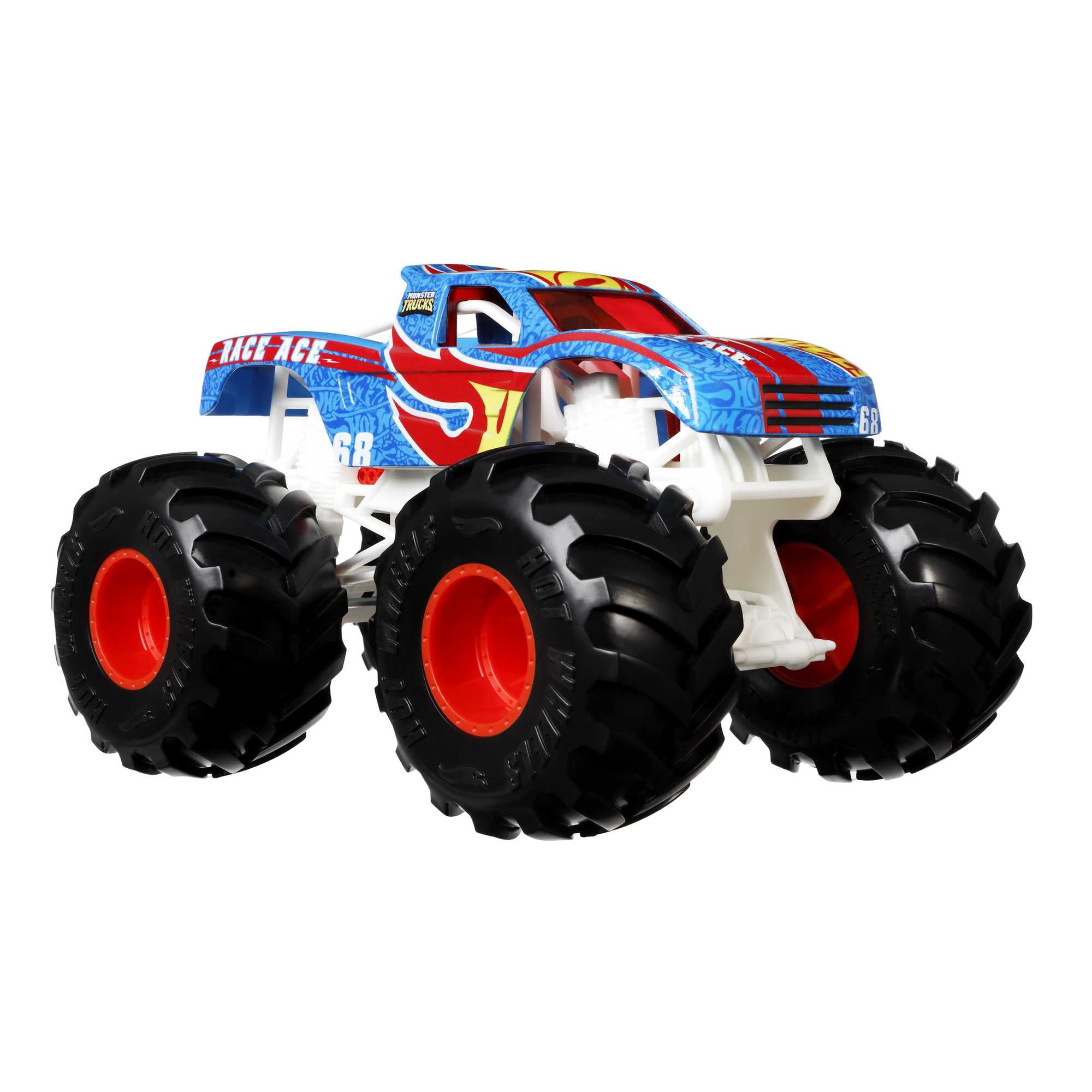 Hot Wheels Monster Trucks, Oversized Monster Truck in 1:24 Scale