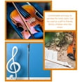 thumbnail image 2 of LOVEVER 2 Pcs Violin Bow Instrument Parts Bows Replacement Practice Well Balanced Student, 2 of 6
