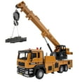 thumbnail image 2 of Sioweci Children Engineering Truck Toy with Light and Sound Effect Flexible Long Arm Retractable Sling Simulation Lifting Crane Truck Model Mini Alloy Construction Vehicle Toy Birthday Christmas Gif, 2 of 13