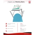 thumbnail image 5 of colgador para plancha y burro 30 x 27 x 9 cm color blanco, 5 of 5