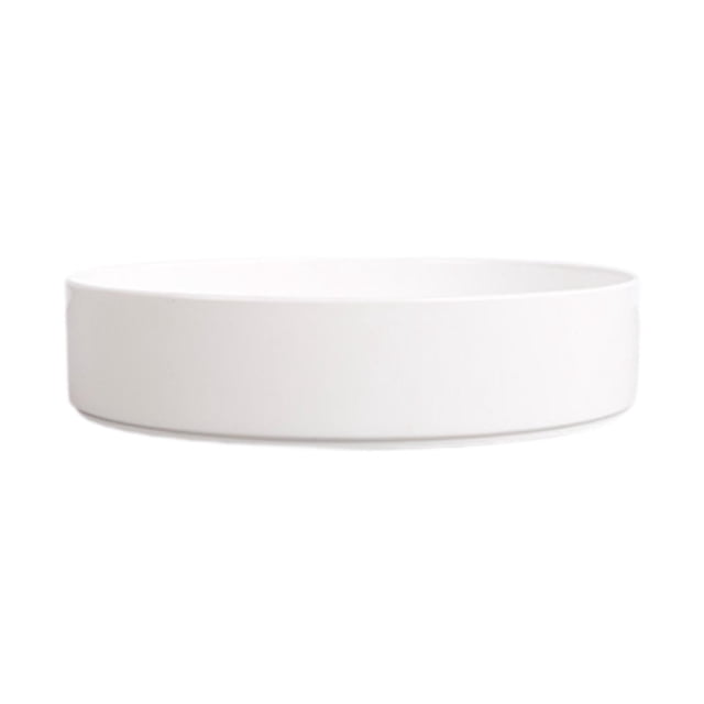 Jarrón/cuenco japonés para flores, maceta decorativa para arreglos florales, para colocar sobre un Blanco 23 cm