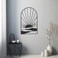 thumbnail image 2 of LaModaHome Exclusive Sunny Road And Window Metal Wall Art – Durable & Artistic Metal Wall Art for Home and Office Decor, Perfect for Any Interior Design Aesthetic, 2 of 5