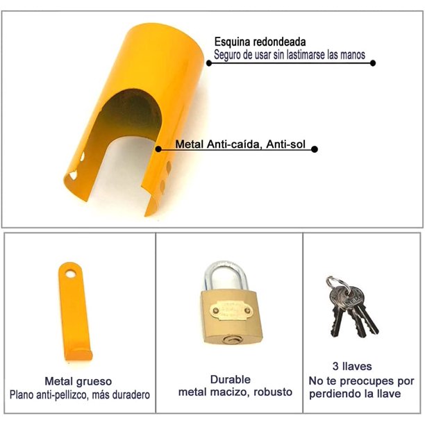 Manguera de jardín aislada y carcasa y tapa de bloqueo que ahorran agua, el sistema de bloqueo del grifo exterior evita robos y vandalismo, protección del grifo ShuxiuWang 8390613471222