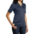 thumbnail image 4 of Mafoose Women's Silk Touch Interlock Performance Polo Shirt Navy Small, 4 of 5