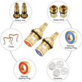 thumbnail image 3 of Innovative Tap Upgrade Solution, Brass Tap Cartridge with Ceramic Disc Offers Seamless Hot Cold Water Compatibility for Your Kitchen and Bathroom Sinks, 3 of 5