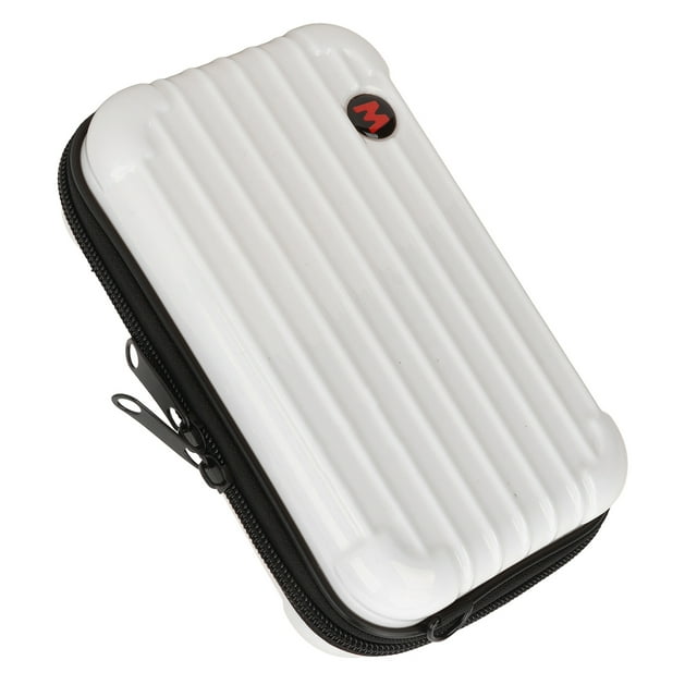 Étui de Transport pour Appareil Photo avec Coque PC Durable, Insert Rigide Détachable. Convient pour Action 4, 3,. Poche en Maille Interne pour Accessoires, Boîte de Rangement Sac à Main